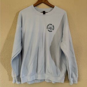 Monster Truck Mama Light Blue gildan sweatshirt